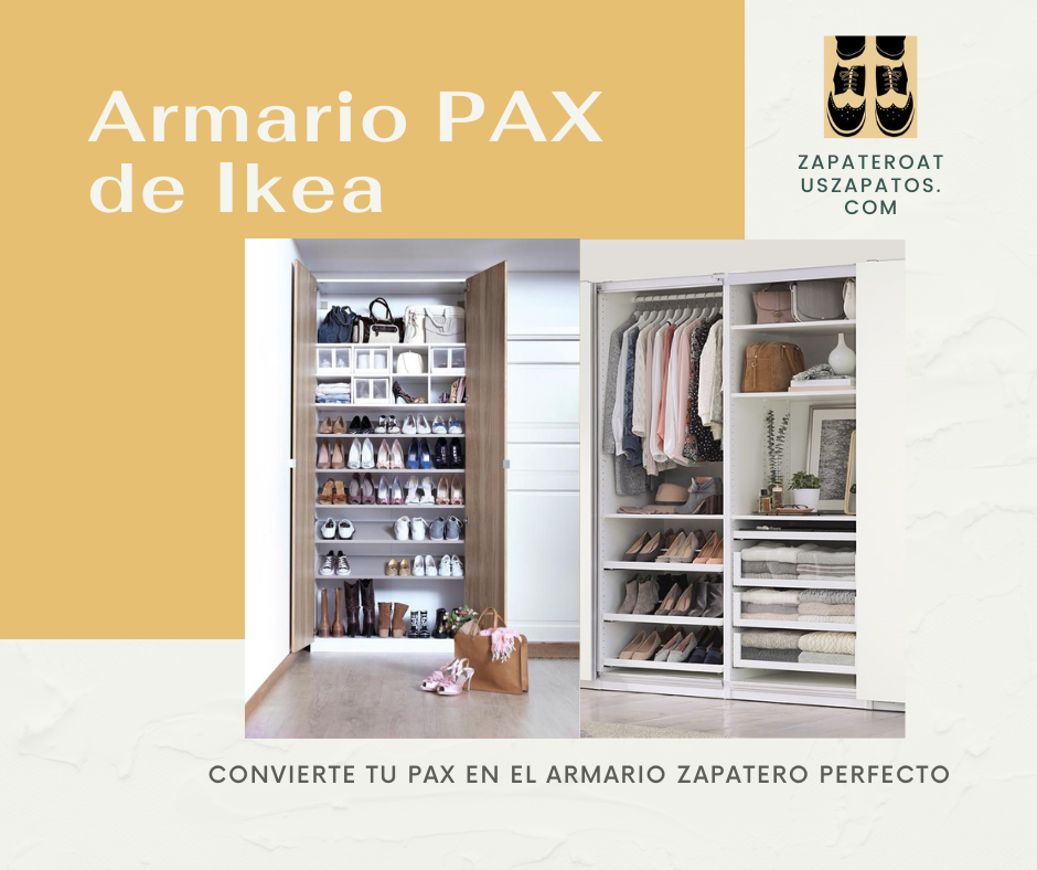 Conductividad Gran Barrera de Coral Paleto PAX de Ikea. Almacenamiento de calzado para armarios y vestidores.